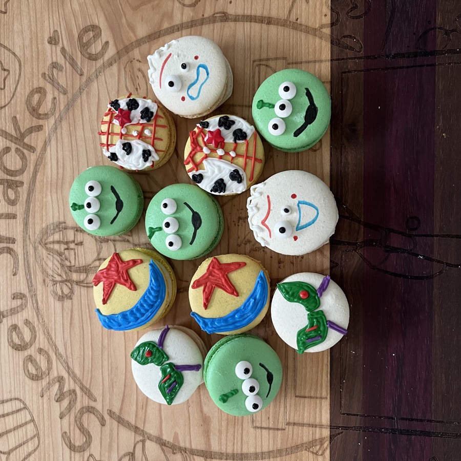 Sweet Snackerie — Toy Story character macarons